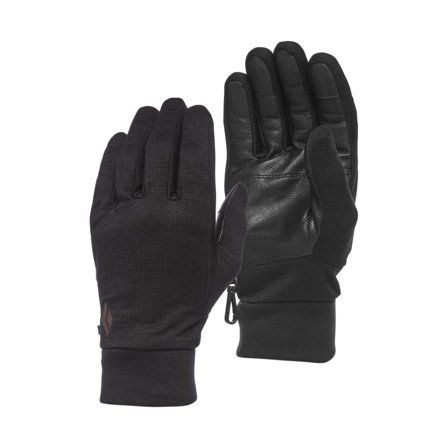 Black Diamond HeavyWeight WoolTech Liner Men ski gloves Grey XS