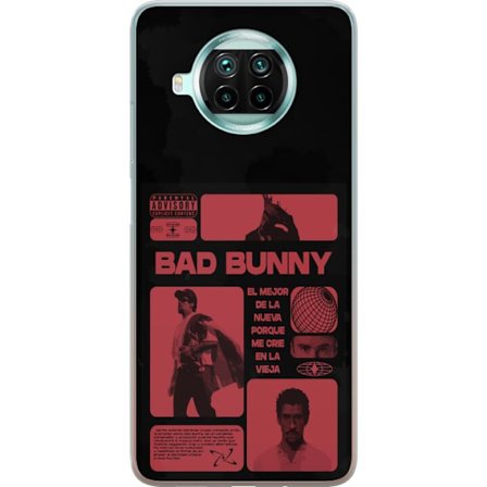 Kompatibelt Mobildeksel til Xiaomi Mi 10T Lite 5G Bad Bunny NFL-inspirert skjoldlogo med amerikansk fotball og stjerner