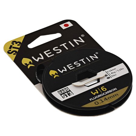 Westin W6 ST3 Fluorocarbon 20m 1.05mm 56.5kg 124.7lbs Clear