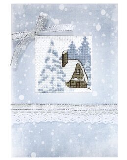 Broderikit Kort Vinterland