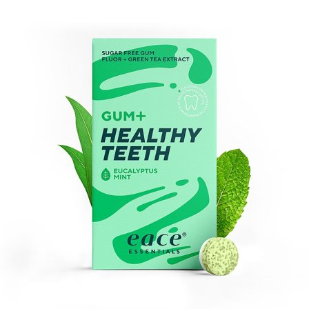 Eace Healthy Teeth Gum 10 stk., Medicin & Pleje, Mund & Tandpleje, Øvrig