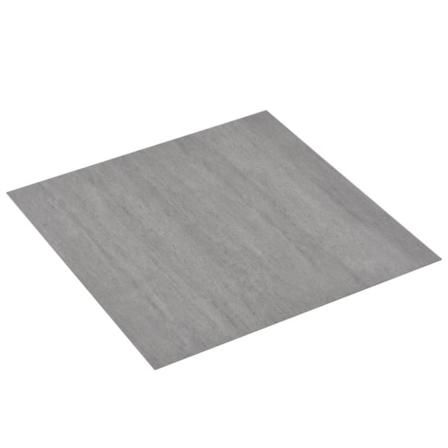 Vidaxl Självhäftande Pvc-golvplankor 5,11 M² Grå Strimmor Grå