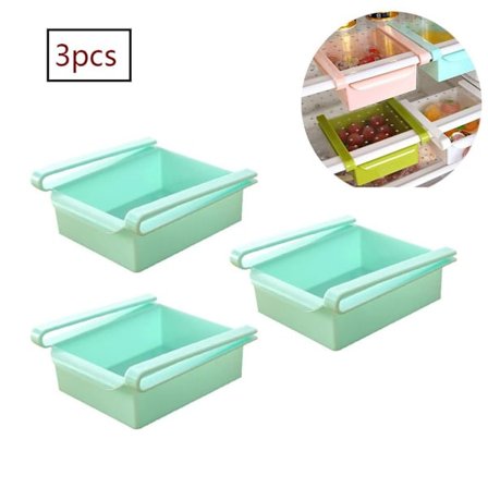 3 kpl jääkaapin laatikon pakastinlokero hylly vihannes säilytys