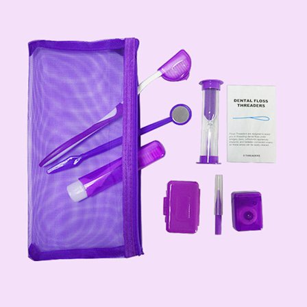 8kpl/ set Oral Cleaning Care Dental Orthodontic Kit