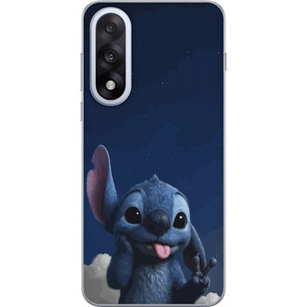 Yhteensopiva Puhelinkuori OnePlus Nord 5 Stitch Disney yö taivas sininen avaruusolento Lilo ja Stitch hahmo söpö piirretty kawaii juliste rauhanmerkki