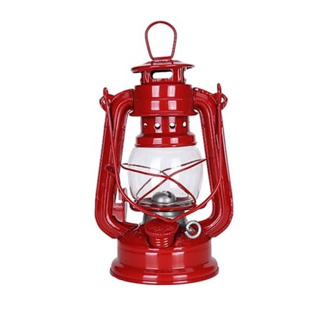 19cm Retro Outdoor Camping Parafin Lampe Bærbar lanterne