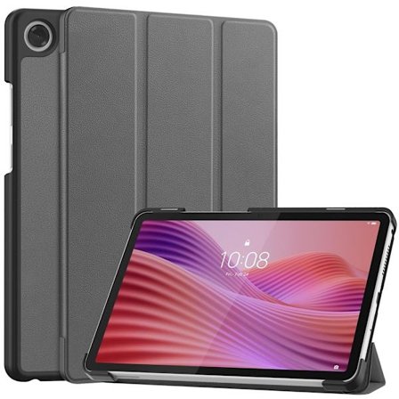 SKALO Lenovo Tab One Trifold Kotelo - Harmaa