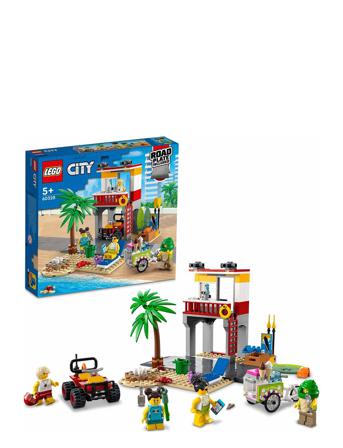Beach Lifeguard Station Set With Toy Atv Toys LEGO Toys LEGO Architecture Multi/mønstret LEGO