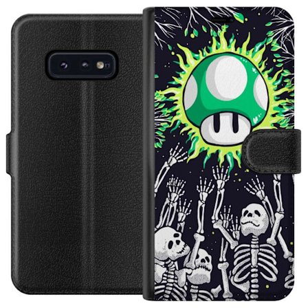 Yhteensopiva Lompakkokotelo Samsung Galaxy S10e Super Mario 1UP