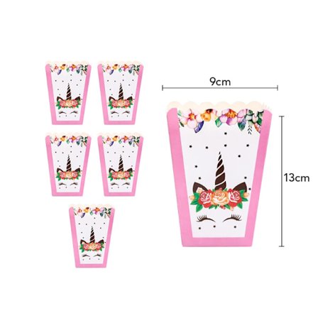 145 st Födelsedagsdekorationer för Barn Kalas Set Flicka Grattis på Födelsedagen Regnbåge Enhörning Tema Kalastillbehör