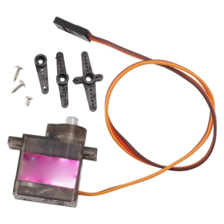 Mini Servo 360 grader mikroservo med vippearmer for Robot RC Fjernkontroll Båt Bil Fly
