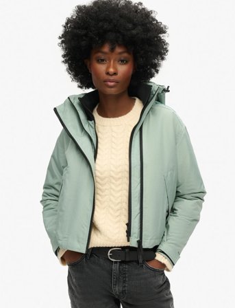 Superdry Sport Code Windcheater Jacket - Green - S
