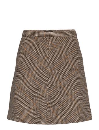 Slyara Skirt Brown Soaked In Luxury