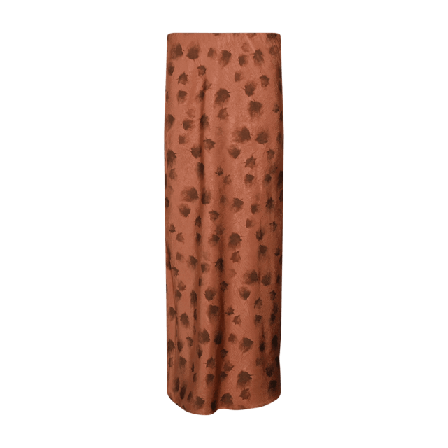 Noella Leonora Skirt - Cosette Rust Print Kjolar Dam Röd XL