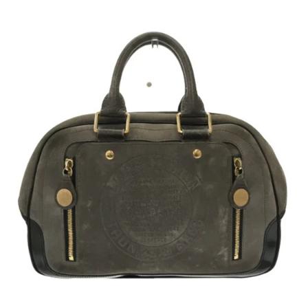 Louis Vuitton Vintage Pre-owned Leather handbags Grå, Dame Vintage Tasker, Størrelse: ONE Size