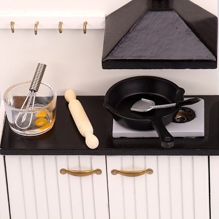 1setti 1:12 nukkekodin miniatyyri kaulinmunakulho K