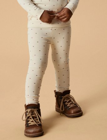 Lil'Atelier Nmflalo Tai Slim Legging Lil - Cream - 104