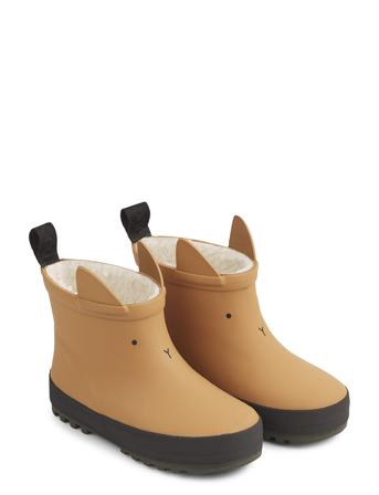 Jesse Thermo Rain Boot Shoes Rubberboots Low Rubberboots Lined Rubberboots Beige Liewood