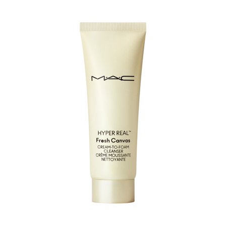 MAC Hyper Real FRESH CANVAS CREAM-TO-FOAM CLEANSER 30ml - Crema detergente viso