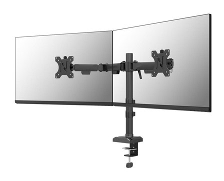Neomounts by Newstar NERO Double Flat Screen Desk