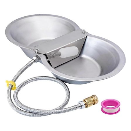 2 Gallon Stor Automatisk Stor Hund Vann Dispenser Flyteventilsett