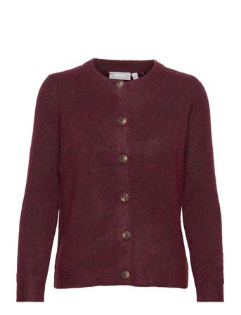 Frsandy Car 2 Neuletakki Burgundy Fransa