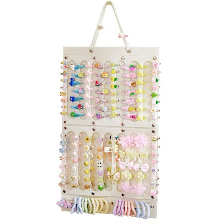 Hårsløyfer Holder Hårklemmer Oppbevaringshenger Hårsløyfer Organizer