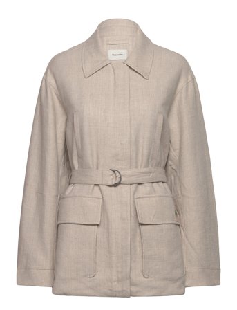 Gorti Linen Jacket Beige HOLZWEILER