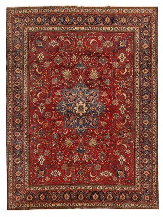 Handknuten Orientalisk Sarough Matta 246X327