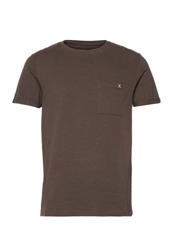 Clean Cut Copenhagen Kolding Organic Tee S/S - Brown - S