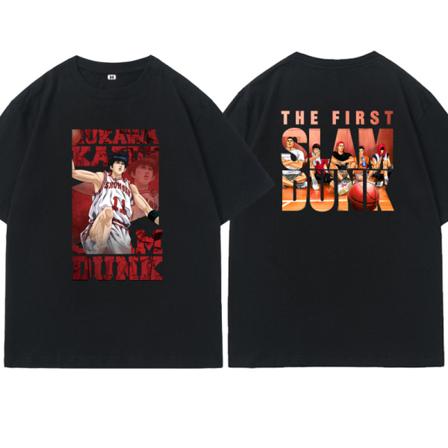 Tide Brand Dunking Master T-shirt för män F22 Black - G10 4XL