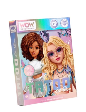 Wow Generation, Tatoo Set Box Patterned WOW Generation