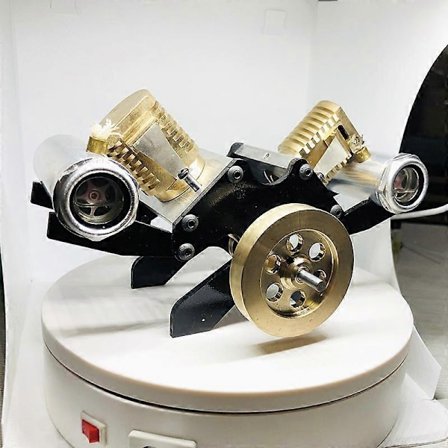 V2 Stirling Motor Brandmotor Vakuum Motor Model - xindaren