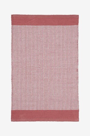 Svanefors - Matto Stripe, 170x240 cm - Roosa - Puuvilla- & räsymatot - 170X240 - - Homeroom