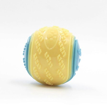 3 Stykker Kvitrende Hundefotballer, Scooby-Doo Hundefotball Leke Tannrensing Valp Interaktiv Tygge Holdbar Leke - Perfekt