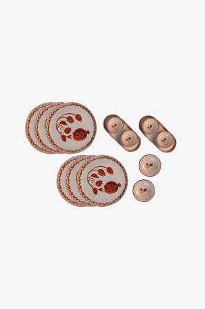 Hermia - Frokostsett (14 deler) Sophie - Flerfarget - Servise sett - Fra Homeroom