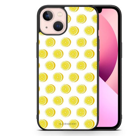 Bjornberry Skal iPhone 13 - Citroner Vit