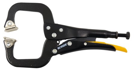 Ironside 100727 Låsetang med leddbare rygger Grepområde: 0-50 mm, Håndverktøy