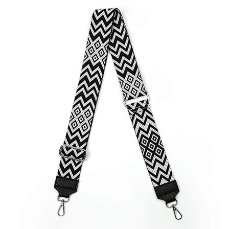 Veskestropper for utskifting, justerbar skulderstropp bred 3,8 cm, lengde justerbar 75-145 cm skulderstropp for skuldervesker, bærevesker og håndveske