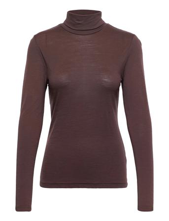 Sividagz Wool Rollneck Brown Gestuz