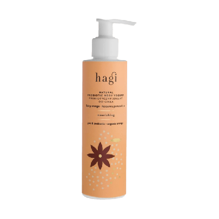 Hagi Natural Probiotic Nourishing Body Yoghurt Spicy Orange Bodylotion & kroppsoljor Unisex 200 ml