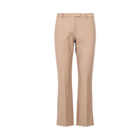 Max Mara, Trousers Beige, Dames, Maat:L,Katoen