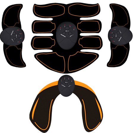Smart Ems Muskelstimulator Fyrhornsæt (Batteriversion)