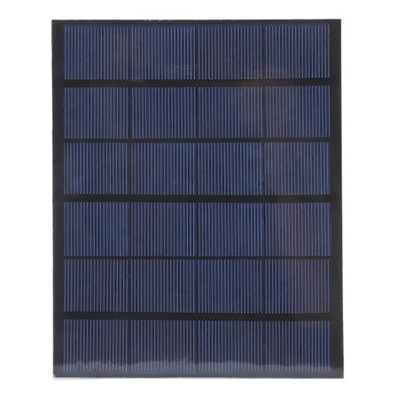 3,5W 6V USB Solpanel Bærbar Udendørs Rejse DIY Polysilicium Oplader til Tablet