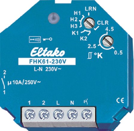Eltako FHK61-230V Temperaturrelé, Belysning
