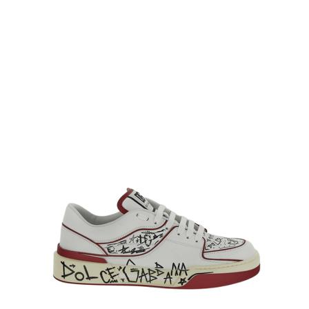 Dolce & Gabbana, Sneakers Wit, Heren, Maat:43 EU