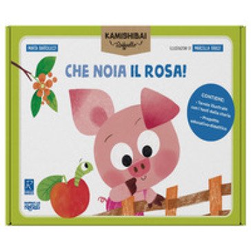 Che noia il rosa. Tavole per kamishibai. Ediz. a colori. Con guida. Con kamishibai Marta Bartolucci