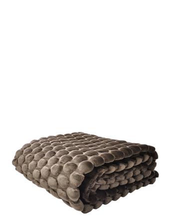 Egg Throw 130X170Cm Home Textiles Cushions & Blankets Blankets & Throws Grå Ceannis