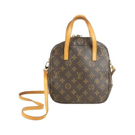 Louis Vuitton Vintage, Pre-owned Spontini Crossbody Bag Bruin, Dames, Maat:ONE Size