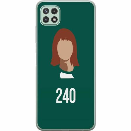 Samsung Galaxy A22 5g Genomskinligt Skal Squid Game